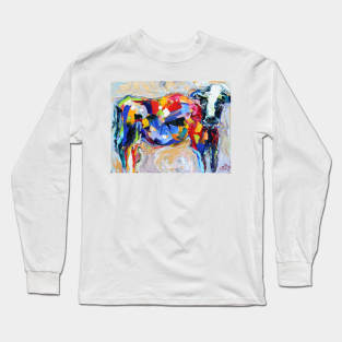 Abstract cow Long Sleeve T-Shirt